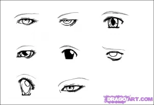 Rajz Anime Eyes 2