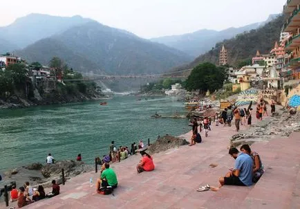 Rishikesh (India) - jóga, a meditáció, ashram, látványosság, független utazási