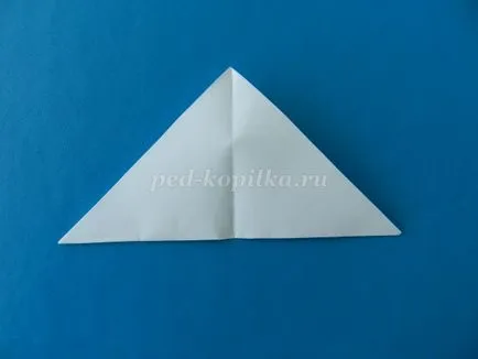 Százszorszépek az origami technikával