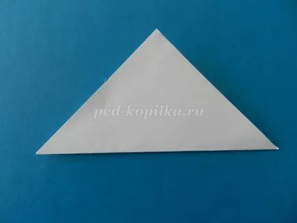 Százszorszépek az origami technikával