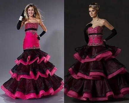 Розова рокля (50 снимки) вечерни рокли