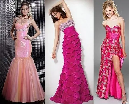 Розова рокля (50 снимки) вечерни рокли