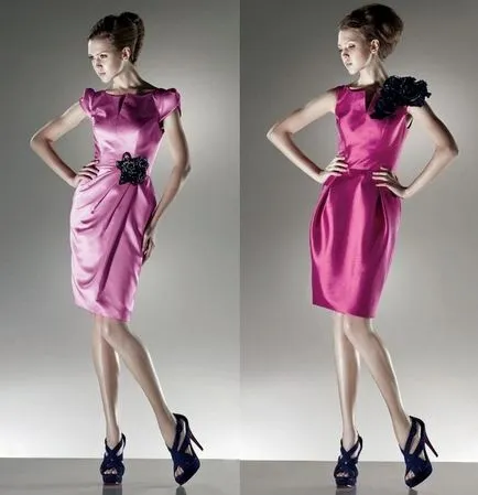Rózsaszín ruha (50 fotó) estélyi ruhák