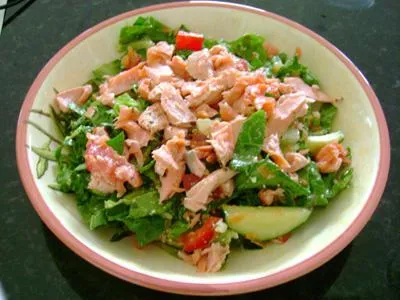 reteta salata de somon