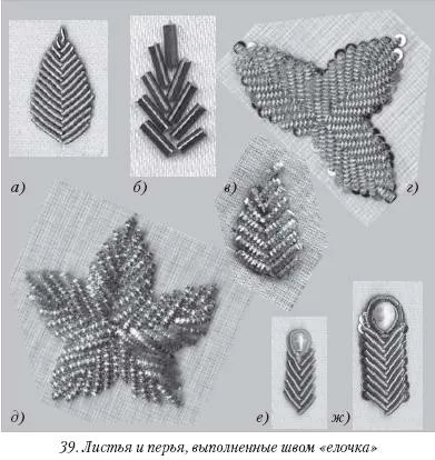 cantle de cusut direct pe tesatura, ubrus - atelier de broderie de aur la Optina gospodărie