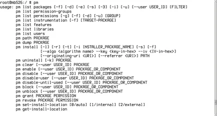 Shell-script környezet android