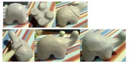 Слон полимер глина