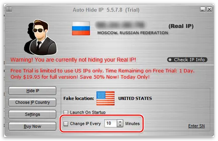 Descarcă auto ascunde IP în limba rusă