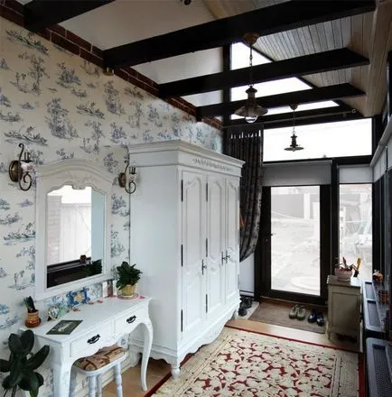 Прованс стил в интериора на къща или апартамент декорация, дизайн снимка