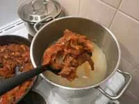 Kharcho leves bárány - grúz recept fotó