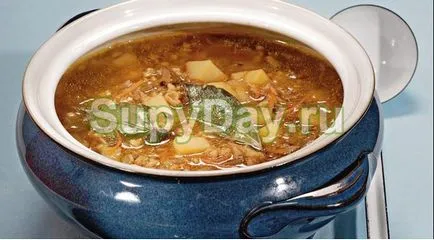 Супа с кисели краставички и ориз - вкусна и здравословна рецепта със снимки и видео