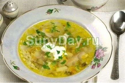 Супа с кисели краставички и ориз - вкусна и здравословна рецепта със снимки и видео