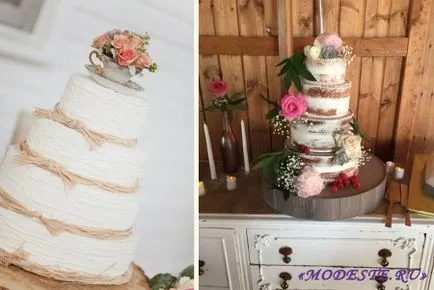 Esküvői stílus Shabby chic dekoráció, menyasszonyi smink