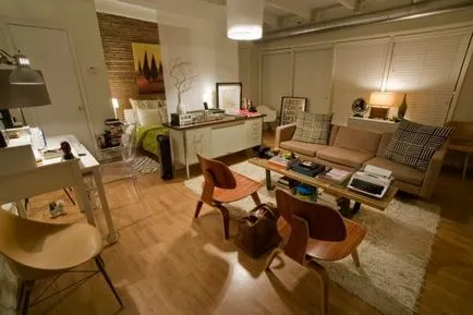 apartament studio utilizare spațiu eficient