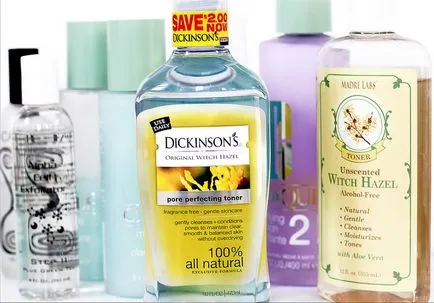 Se confruntă cu l`occitane tonic, clinique, laboratoare Madre, Dickinson, laboratoare Reviva și tnye și nu foarte -