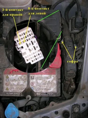 Telepítése ködlámpák chevrolet Lacetti - szól chevrolet