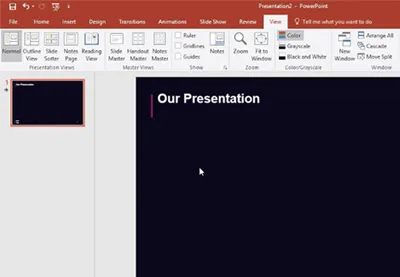 Урок за 60 секунди, как да добавите една маса в PowerPoint