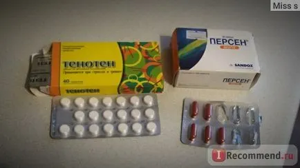 Sedative tenoten NPF Materia Medica Holding, pentru adulti - „tenoten Perso