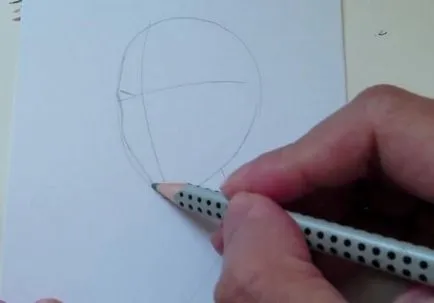 уроци по живопис - как да изготвят Рукия Кучики етапи молив