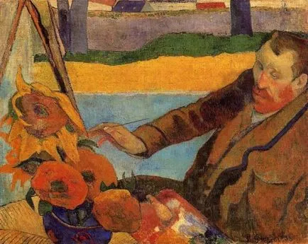 Vincent Van Gogh és Pol Gogen barátság, amely véget vetett a fülét levágták