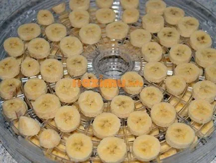 Szárított banán - recept fotókkal otthon