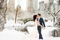 Зимна градина сватба в снега - topwedding