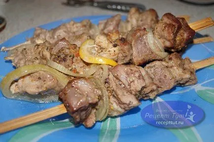 Kebab otthon - lépésről lépésre recept fényképek online recept itt