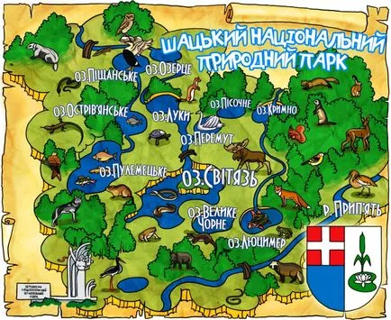 Shatsky Lakes, a hely, a teljesítmény