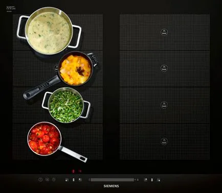 Серия индукция готварски flexinduction панели от Siemens