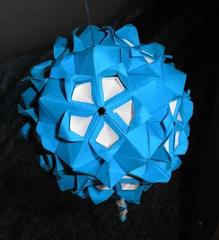 origami golyók