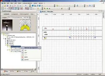 iluminat stradal - Dialux - calculul și proiectarea de iluminat