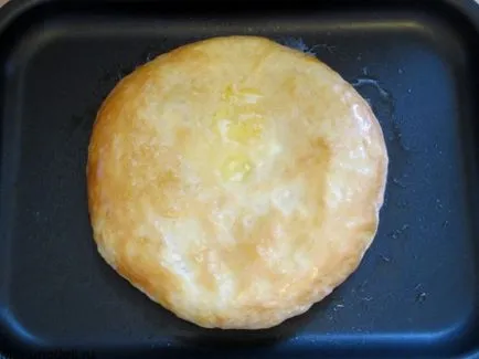 Oszét sajt pite - recept lépésről lépésre fotók