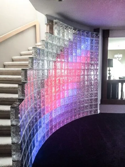 50 idei de blocuri de sticlă în interior