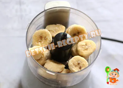 Banana сладолед в дом за деца, рецепти за деца, кухня