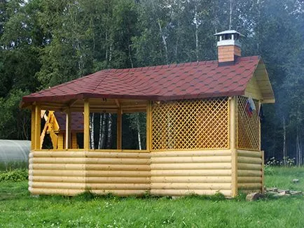 Gazebo cu gratar - 20 de proiecte de regulamente privind construcția de ideile mele pentru grădină și grădină