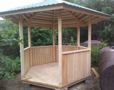 Gazebo cu gratar - 20 de proiecte de regulamente privind construcția de ideile mele pentru grădină și grădină