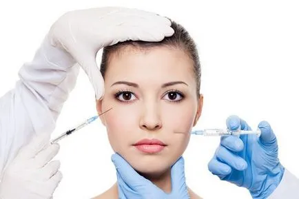 fotografii cu Botox înainte și după procedura, în conformitate cu recomandarea BOTOX