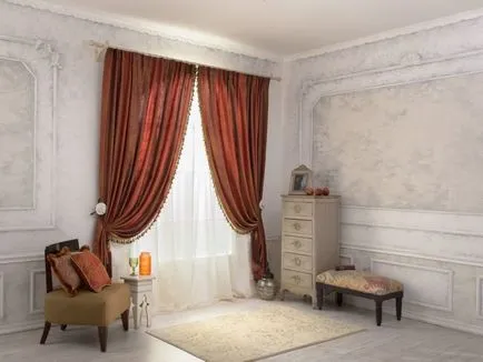 Burgundy szoba - 78 fotó ötletek egy kényelmes hálószoba kialakítása