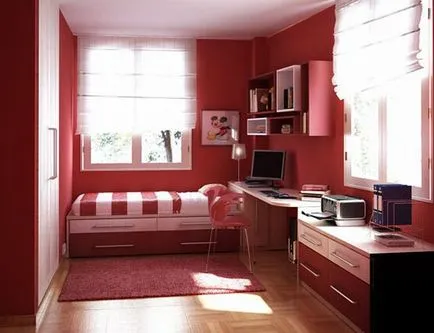 Бургундия спалня, цвят, интериорен дизайн, мебели и аксесоари, всички от проектирането и поддръжката на дома