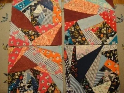 Mi köze a maradékot, patchwork, vagy a „Crazy” stílus - tisztességes iparos - kézzel készített, kézzel készített