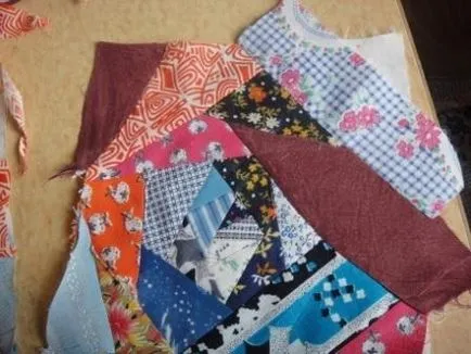 Mi köze a maradékot, patchwork, vagy a „Crazy” stílus - tisztességes iparos - kézzel készített, kézzel készített