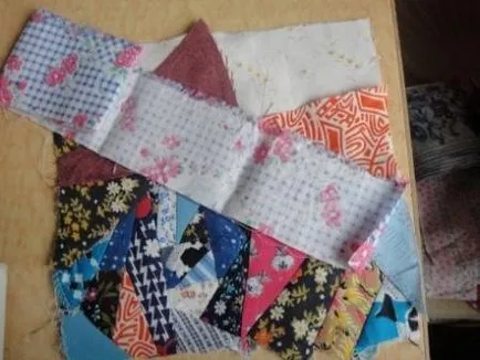 Mi köze a maradékot, patchwork, vagy a „Crazy” stílus - tisztességes iparos - kézzel készített, kézzel készített