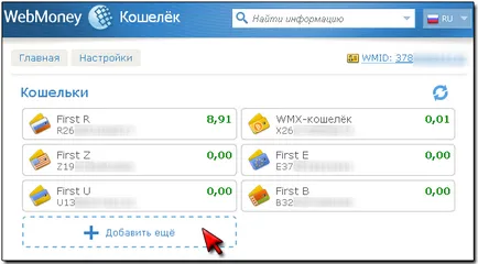 Какво е WMZ чантата в WebMoney, които валута (долари или рубли) и това означава, че