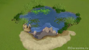Tó Sims 3, ami tud úszni
