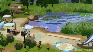 Lake в Sims 3, които могат да плуват