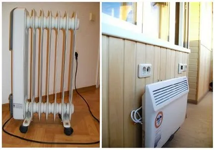 Încălzire pe balcon de modul de a crea un microclimat favorabil