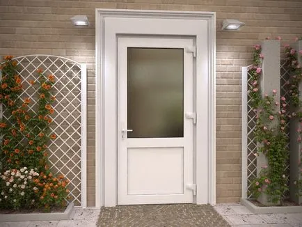Díszítő bejárati ajtó