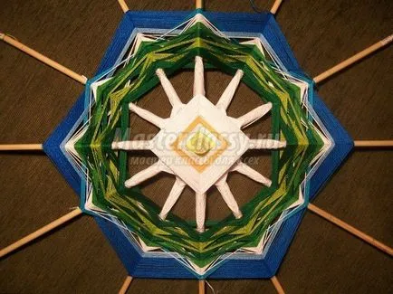 Направете 50 см лъч 12 Mandala