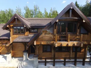 Dinastia - construcția de case din lemn la cheie pentru 8932000rub, în ​​stil românesc