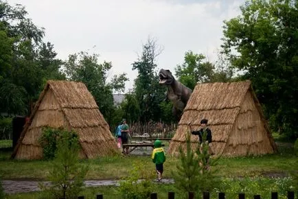 Dinopark и езера на Северна ulyandy